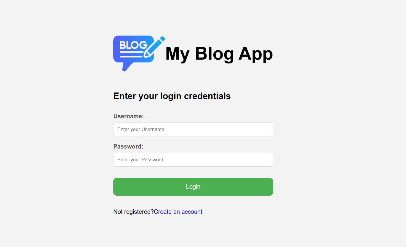 Blog App